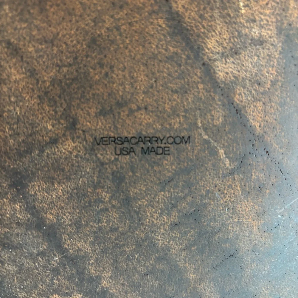 Versa Carry Leather Cathch-all‎ Container